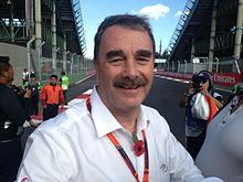Racer Nigel Mansell