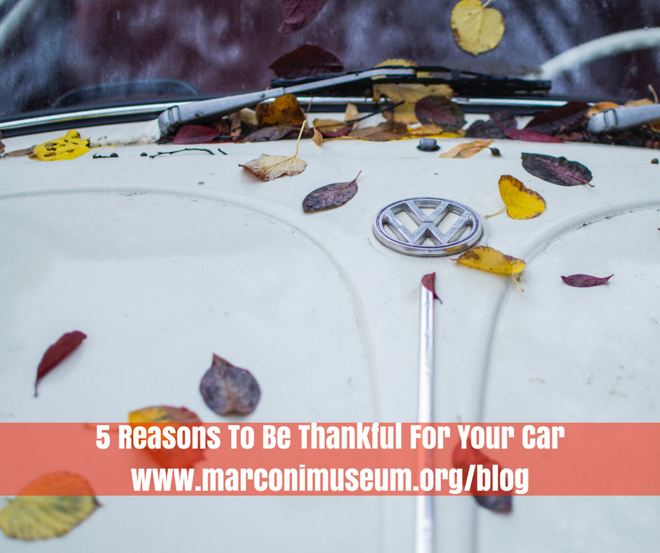 5 Reasons To Give Thanks For Your Car blog image|Thanksgiving Day pumpkin pie - The Marconi blog image|Thanksgiving Turkey - The Marconi Automotive Museum||Thanksgiving Cherry Pie - The Marconi Automotive Museum|||