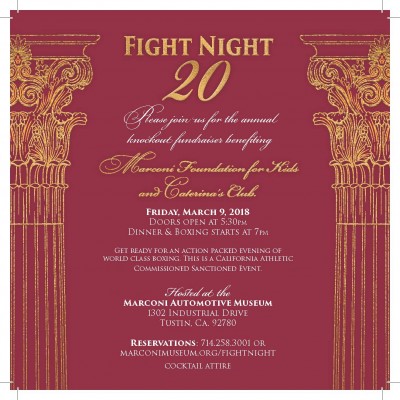 Fight Night 20 Invites
