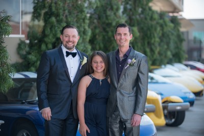 wedding reception at the marconi automotive museum