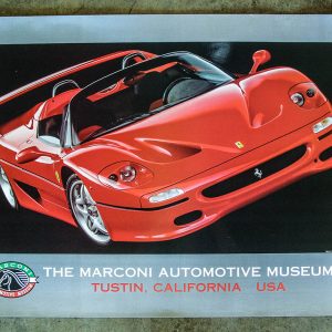 Original 1995 Ferrari F-50 Poster