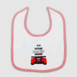 "Future Racecar Driver" Baby Bib