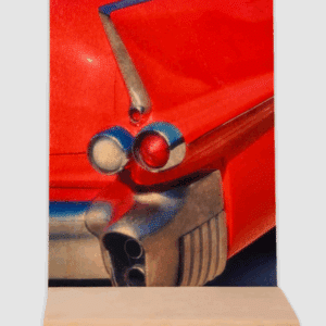 5x7 Wood Snap Art - Cadillac